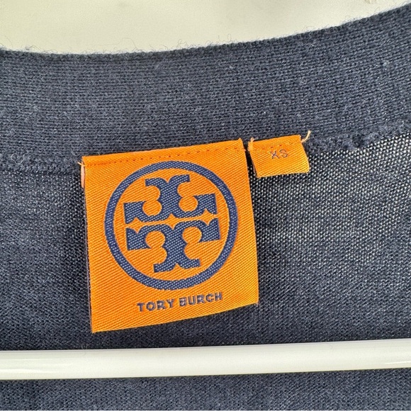 Tory Burch Navy Blue Knitwear size XS - Picture 3 of 7